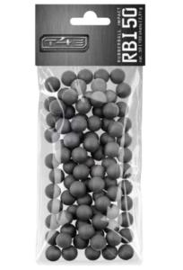 BILLES CAOUTCHOUC NOYAU ACIER CAL 50 RBI T4E - Sachet de 100