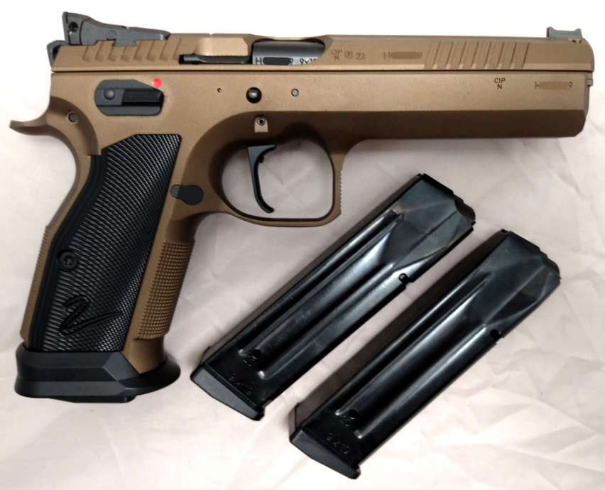 Pistolet CZ 75 TS BURNT BRONZE