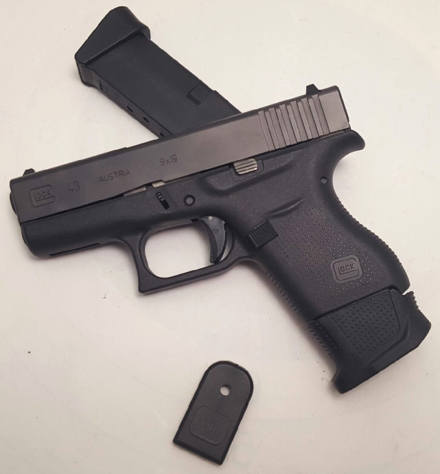 Pistolet Glock 43 (arme occasion, comme neuf)