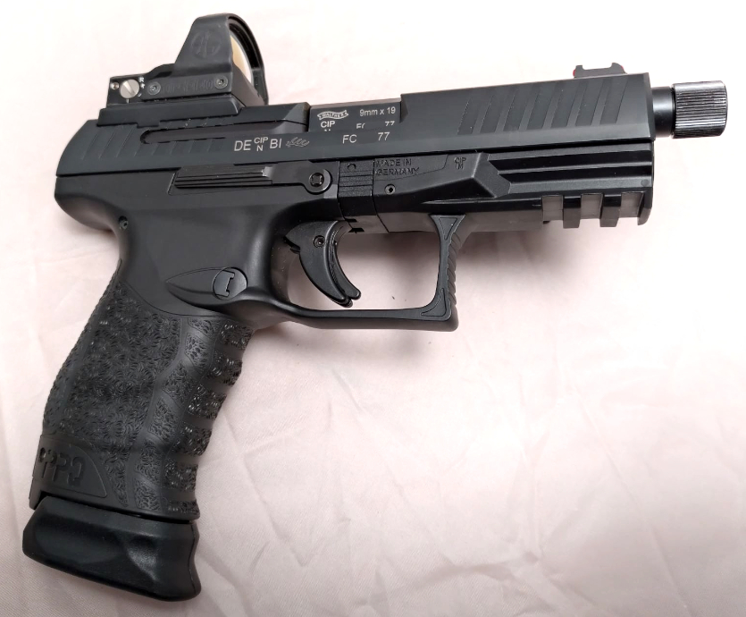 Pistolet WALTHER PPQ TAC (arme occasion, comme neuve)