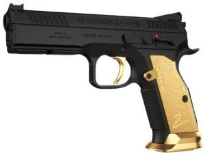             Pistolet CZ 75 SHADOW 2 GOLDDIGGER "Série limitée" calibre 9x19