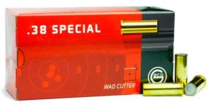           Munitions GECO 38 Special 146 gr FMJ WC