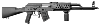 Carabine WBP JACK RAIL PICATINNY CAL. 7.62X39 - 415 MM - PROMOTION