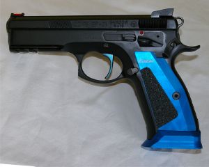 CZ Shadow Custom TLGS Bleu - Cliquer pour agrandir