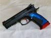 CZ SP-01 Custom Standard Rouge Bleu TLGS - Agrandir